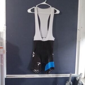 - Fly cyclists Padded bike wear pants top shirt size XL black and white